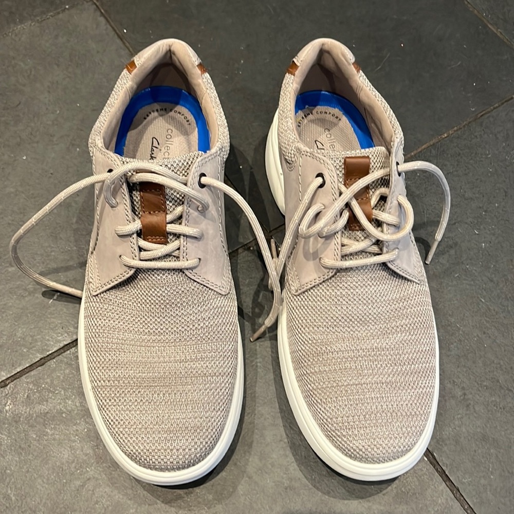 Clarks Collection grey shoes